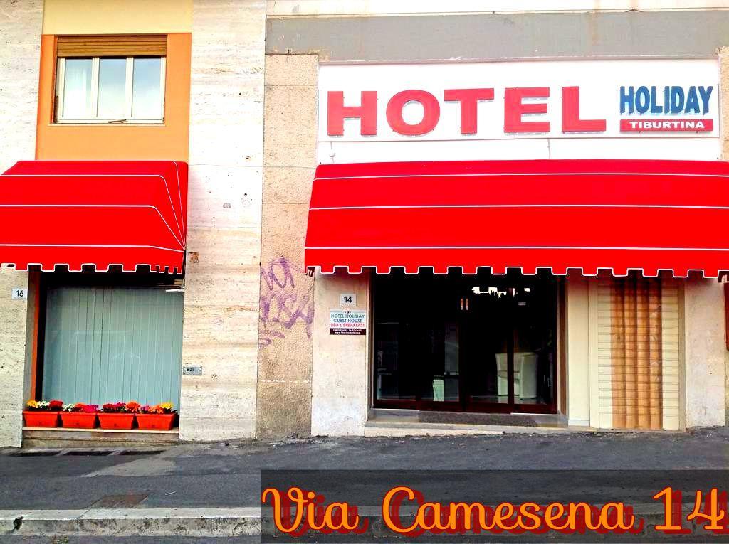 Tiburtina Hotel Holiday Rom Exterior foto