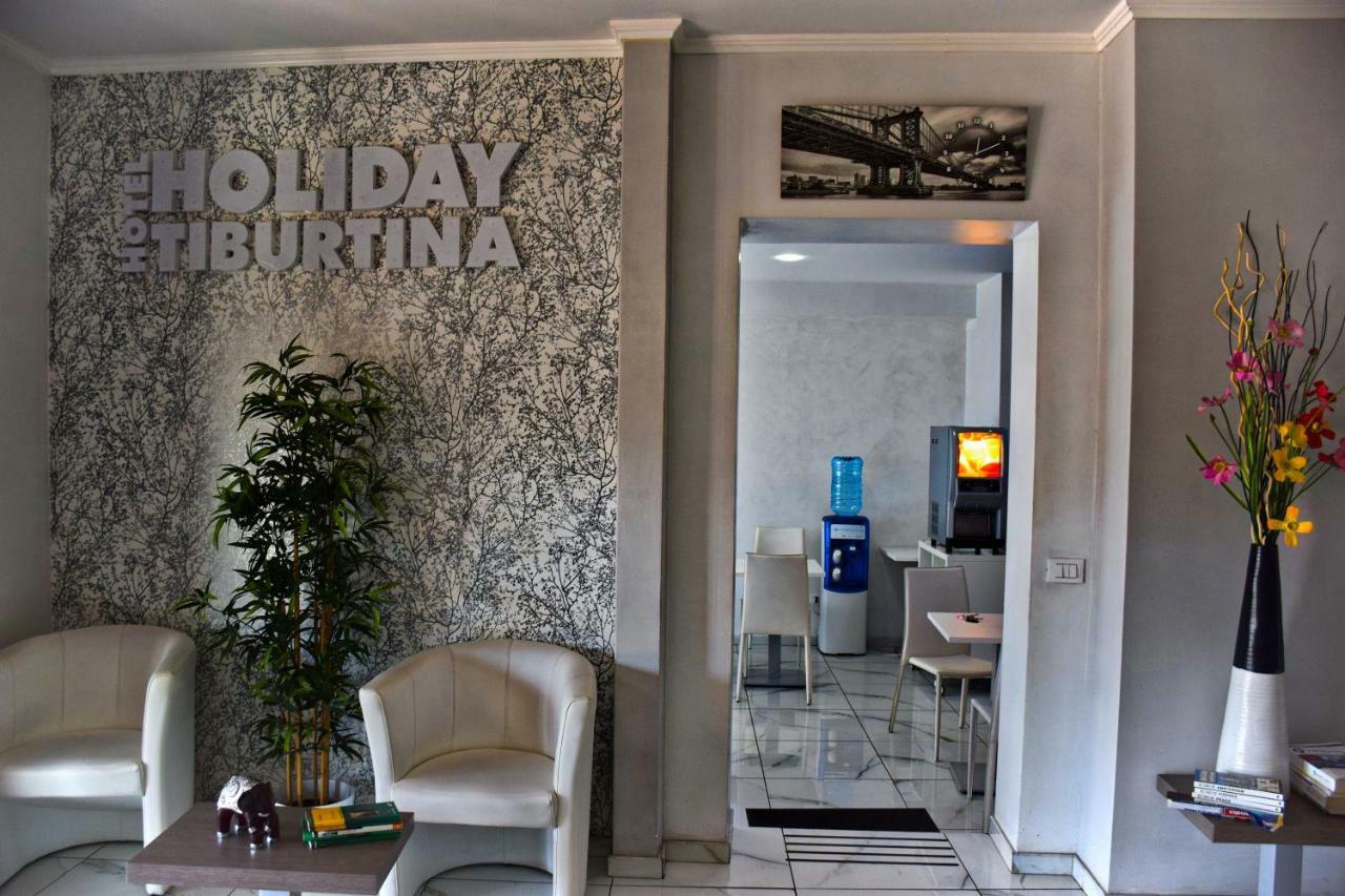 Tiburtina Hotel Holiday Rom Exterior foto